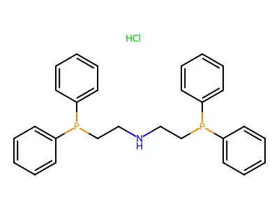 Bis(2-(diphenylphosphino)ethyl)amine structure