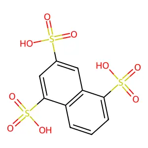 1,3,5-萘三磺酸 structure