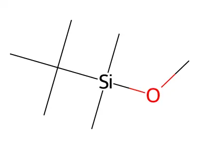 Triethylmethoxysilane structure