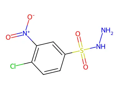 4-Chloro-3-nitrobenzenesulfonohydrazide structure