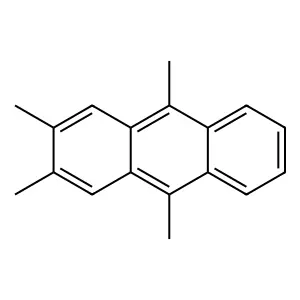 Anthracene, 2,3,9,10-tetramethyl- structure