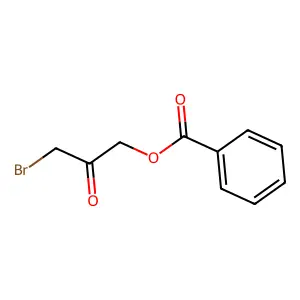苯甲酸溴乙酰甲酯 structure