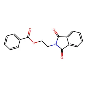 2-(1,3-Dioxoisoindolin-2-yl)ethyl benzoate structure