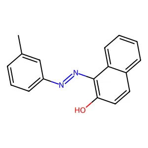 1-((3-Methylphenyl)azo)-2-naphthalenol structure