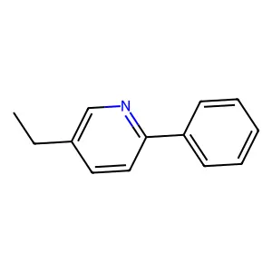 5-Ethyl-2-phenylpyridine structure