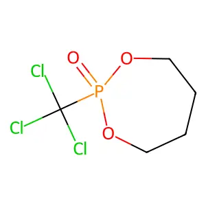 2-(Trichloromethyl)-1,3,2-dioxaphosphepane 2-oxide structure