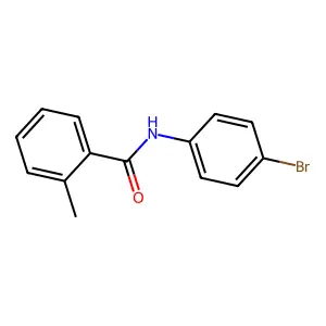 N-(4-bromophenyl)-2-methylbenzamide structure