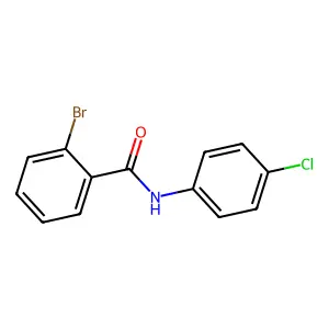2-bromo-N-(4-chlorophenyl)benzamide structure