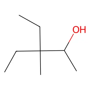 3-Ethyl-3-methyl-2-pentanol structure