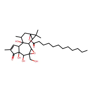 Baliospermin structure