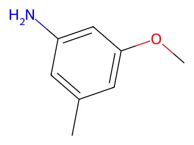 甲氧基甲基苯胺 structure
