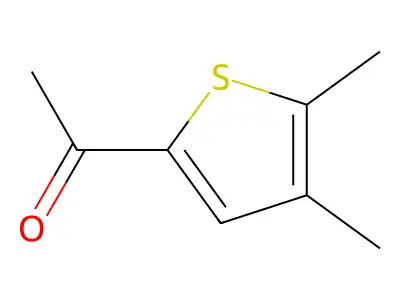 5-Acetyl-2,3-dimethylthiophene structure