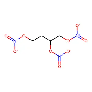 丁三醇三硝酸酯 structure