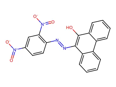 10-[(2,4-Dinitrophenyl)diazenyl]phenanthren-9-ol structure