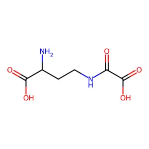 (2S)-2-Amino-4-((carboxycarbonyl)amino)butanoic acid structure
