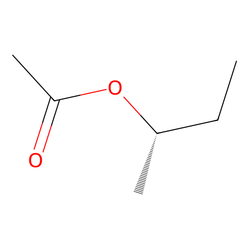 sec-Butyl acetate, (+)- structure