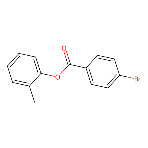 2-Methylphenyl 4-bromobenzoate structure