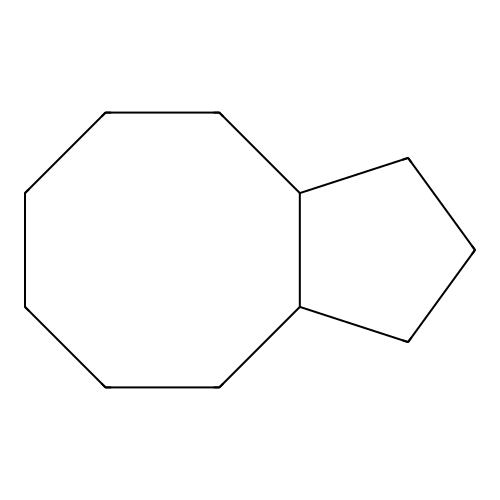 Decahydro-4H-cyclopentacyclooctene structure