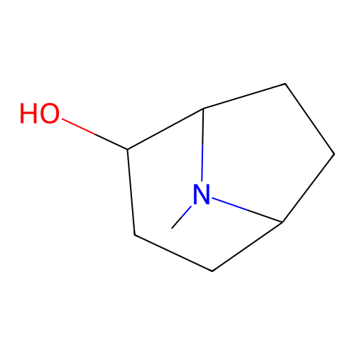 8-Methyl-8-azabicyclo[3.2.1]octan-2-ol structure
