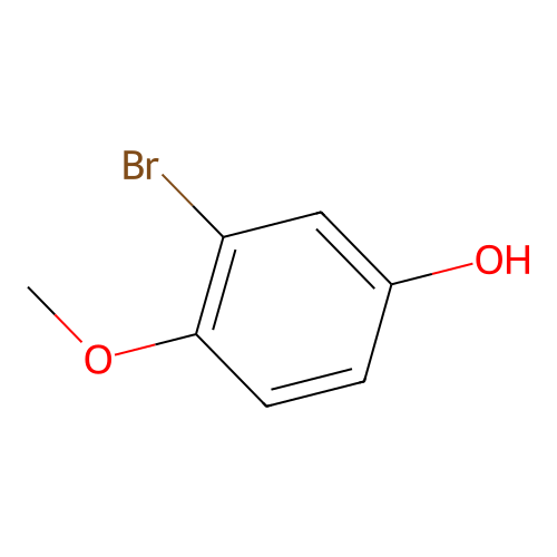 3-Bromo-4-methoxyphenol structure