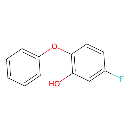 5-Fluoro-2-phenoxyphenol structure