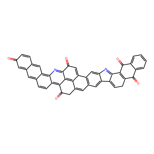 5H-Naphtho(2,3-h)naphth(2'',3'':6',7')indolo(3',2':6,7)anthra(2,1,9-mna)acridine-5,10,14,19,25-pentone, 20,24-dihydro- structure