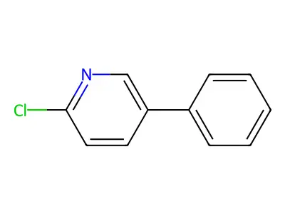 2-Chloro-5-phenylpyridine structure