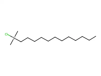 Dodecyldimethylchlorosilane structure