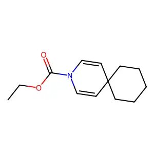 Ethyl 3-azaspiro[5.5]undeca-1,4-diene-3-carboxylate structure