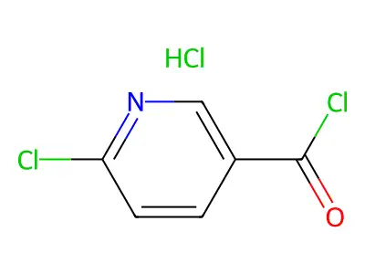 6-Chloronicotinoyl Chloride structure