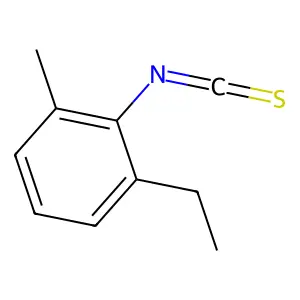 2-Ethyl-6-methylphenyl isothiocyanate structure