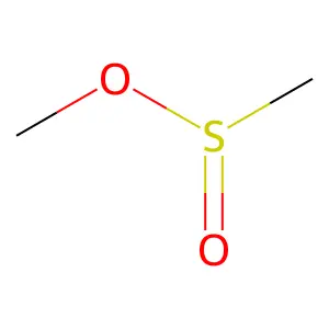 Methyl methanesulfinate structure