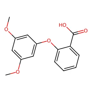 2-(3,5-二甲氧基苯氧基)苯甲酸 structure