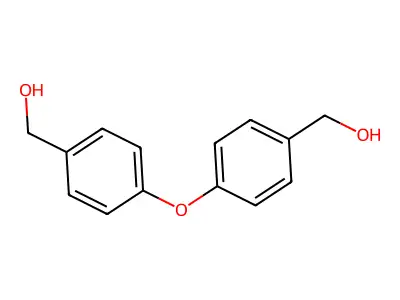 [4-[4-(Hydroxymethyl)phenoxy]phenyl]methanol structure