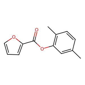 2,5-Dimethylphenyl 2-furoate structure