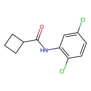 N-(2,5-二氯苯基)环丁烷甲酰胺 structure