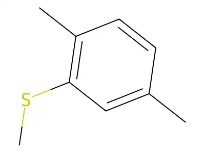 2,5-Dimethylthioanisole structure