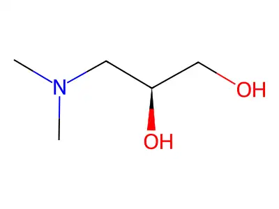 (S)-3-(Dimethylamino)propane-1,2-diol structure