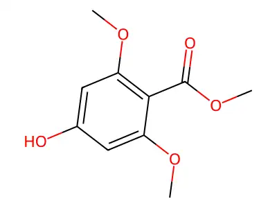 Methyl 4-hydroxy-2,6-dimethoxybenzoate structure