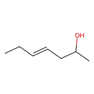 Hept-4-en-2-ol structure