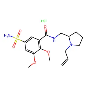VERALIPRIDE structure