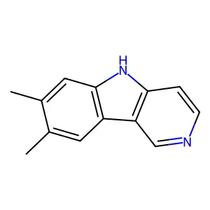 5H-Pyrido(4,3-b)indole, 7,8-dimethyl- structure