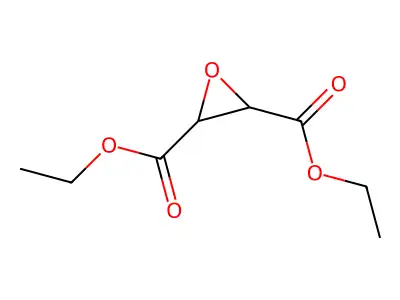 2,3-diethyl (2R,3R)-oxirane-2,3-dicarboxylate structure