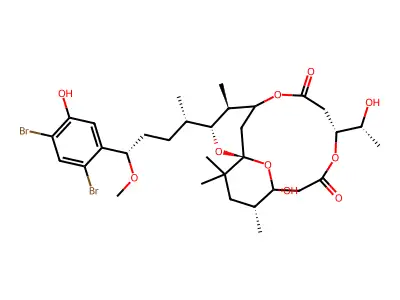 Aplysiatoxin, 19-bromo- structure