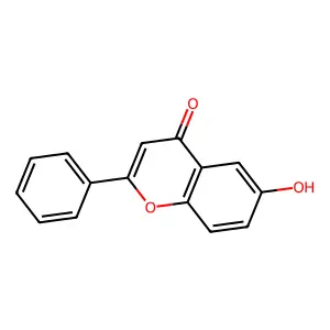 6-羟基黄酮 structure