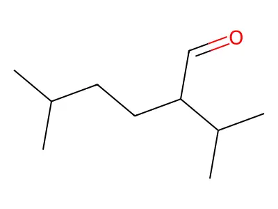 2-Isopropyl-5-methylhexanal structure