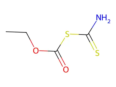 Ethoxycarbonylcarbamodithioic acid structure