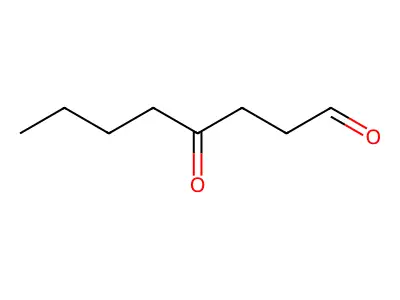4-Oxooctanal structure