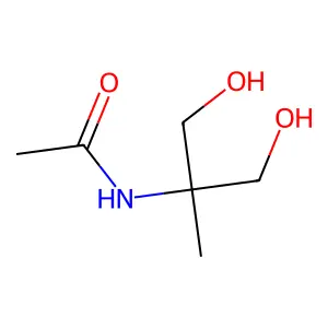 N-2-(1,3-Dihydroxy-2-methylpropyl) acetamide structure