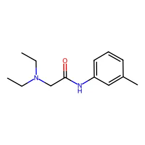 2-(diethylamino)-N-(3-methylphenyl)acetamide structure